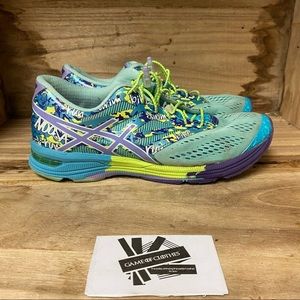 ASICS gel noosa tri blue yellow tri sneakers shoes